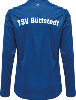 Kinder Trainingsshirt Langarm TSV1914 - Hummel Core XK Poly Shirt L/S - True blue